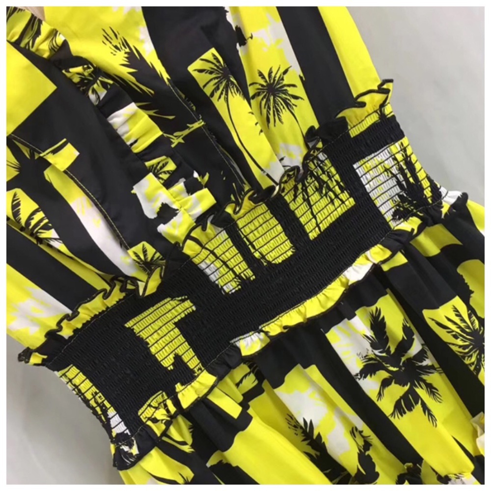 💕 The ANIBEL Palm Tree Dress - Picture 5 of 8